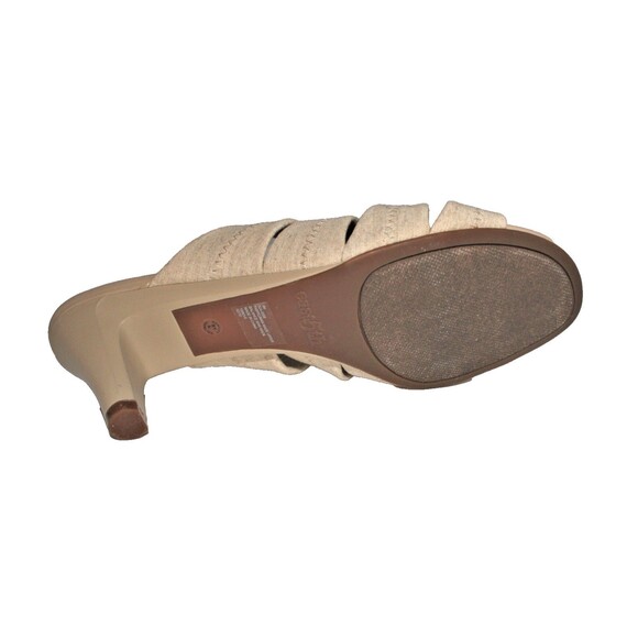 East Fifth Women's Size 9 Strappy Sandals Slides Roxanne Ivory - Picture 10 of 11